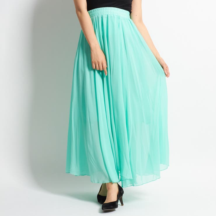スカート ロング シフォン | candy-house  | 詳細画像11 