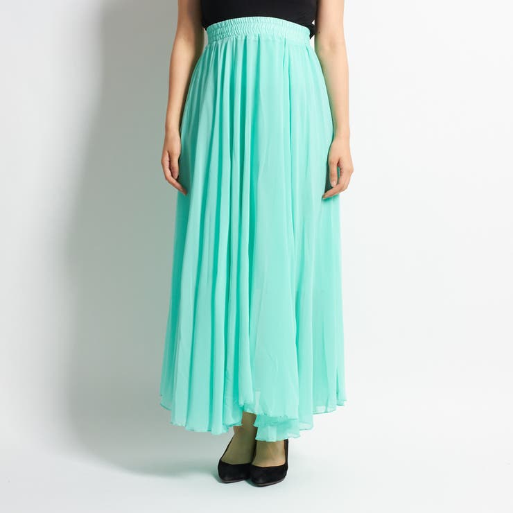 スカート ロング シフォン | candy-house  | 詳細画像12 