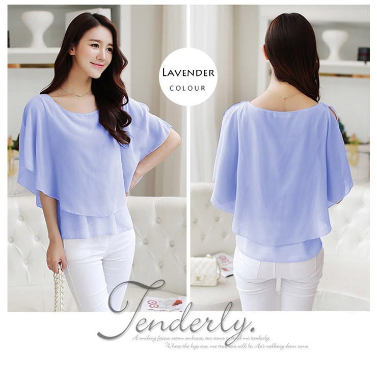 トップス ブラウス レイヤード | candy-house  | 詳細画像27 