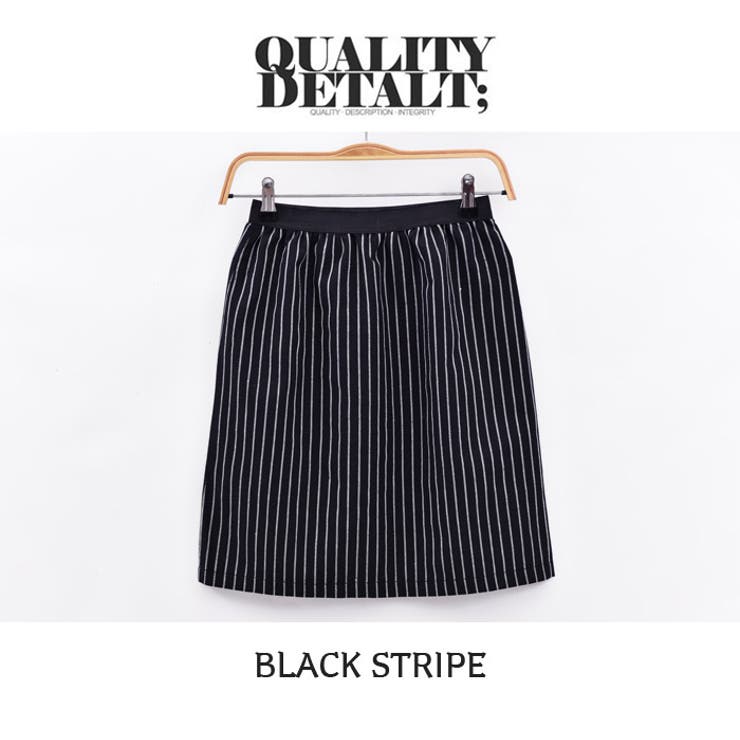 スカート ペンシル 縦ストライプ タイト ミニ 韓国ファッション 夏 | candy-house  | 詳細画像17 