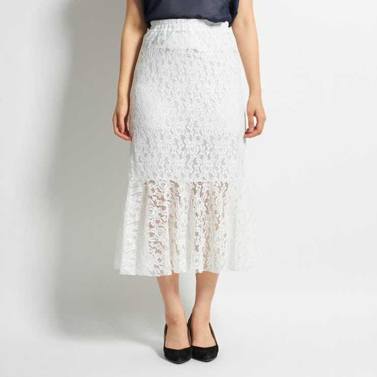 スカート ロング レース | candy-house  | 詳細画像12 