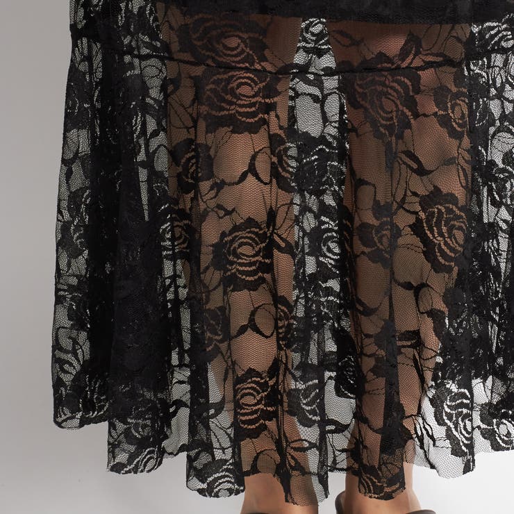 スカート ロング レース | candy-house  | 詳細画像13 