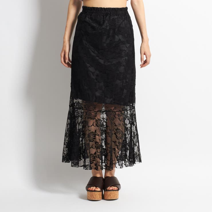 スカート ロング レース | candy-house  | 詳細画像17 