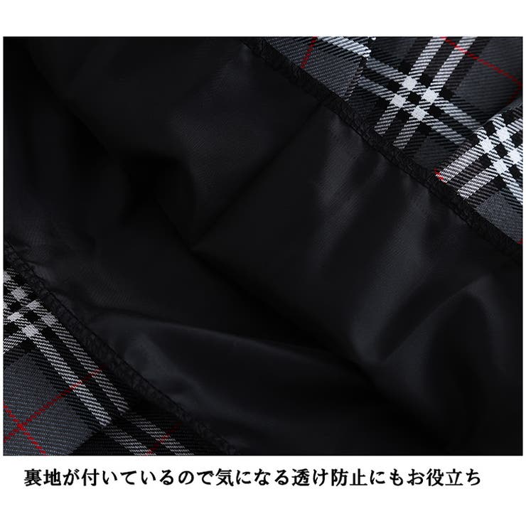 プリーツスカート チェックスカート ミニスカート | candy-house  | 詳細画像18 