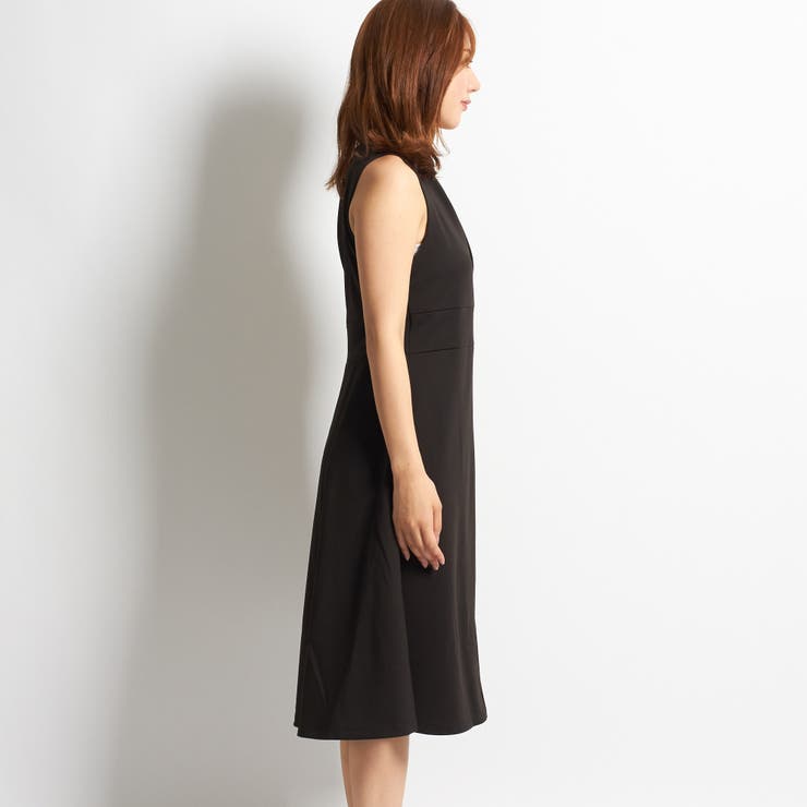 ワンピース カシュクール ノースリーブ ロング丈1894 | candy-house  | 詳細画像2 