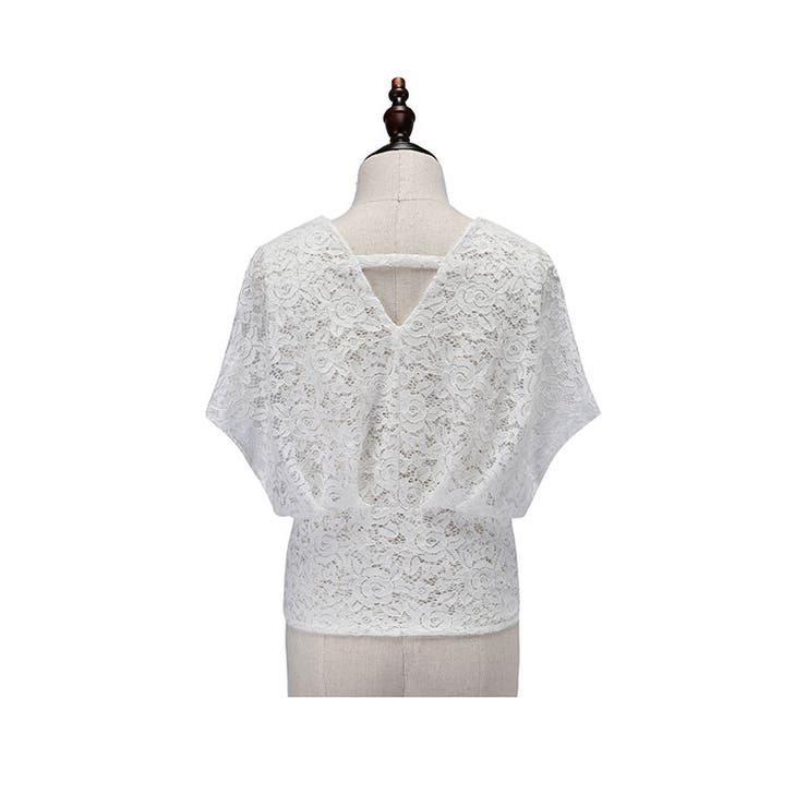 トップス Vネック 総レース | candy-house  | 詳細画像18 