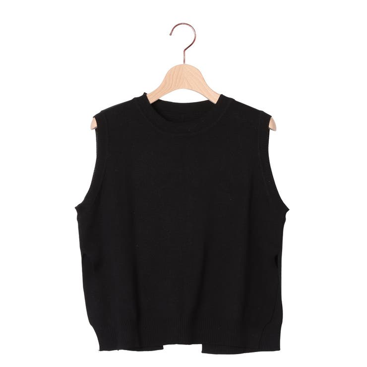 ニットベスト ペプラムブラウスニット ベスト | COCOMOMO | 詳細画像31 