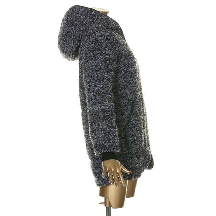 フードブークレー中綿コート | EGOIST | 詳細画像5 