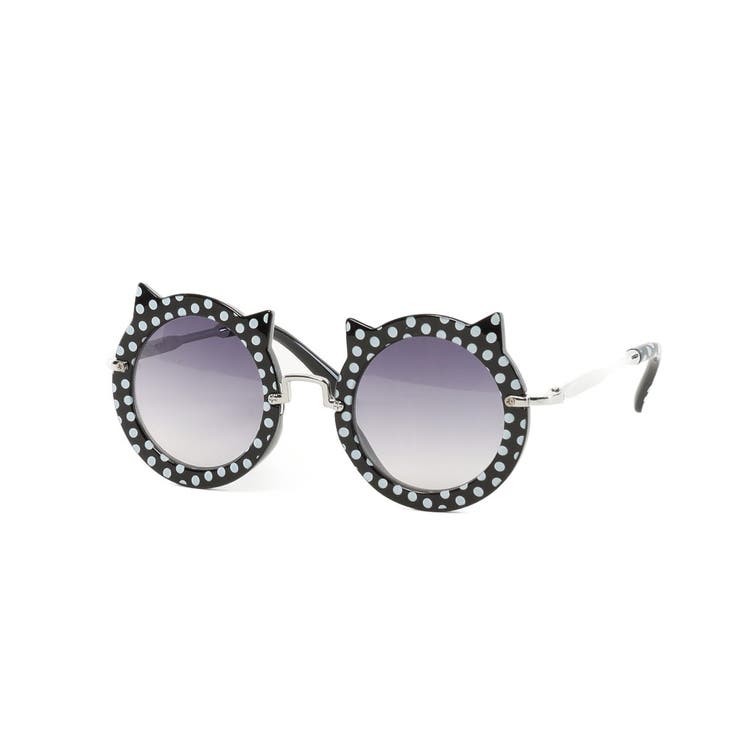 ブラック(猫ドット) | サングラス（キッズ） | Flying Tiger Copenhagen