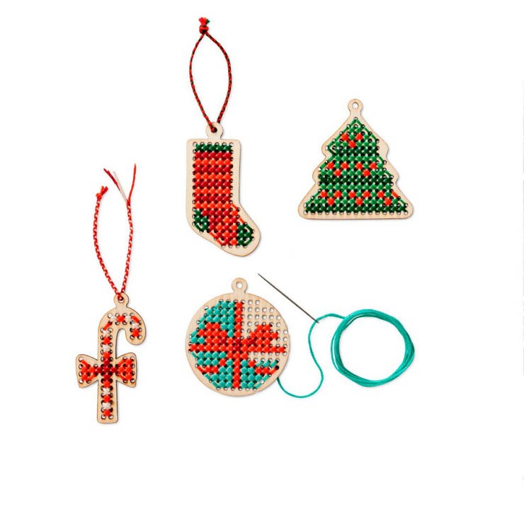 DIYオーナメント(刺繍)[品番：ZBRH0007219]｜Flying Tiger Copenhagen
