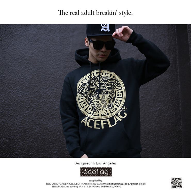 パーカー エースフラッグ ACEFLAG | 本格派大人のB系  | 詳細画像6 