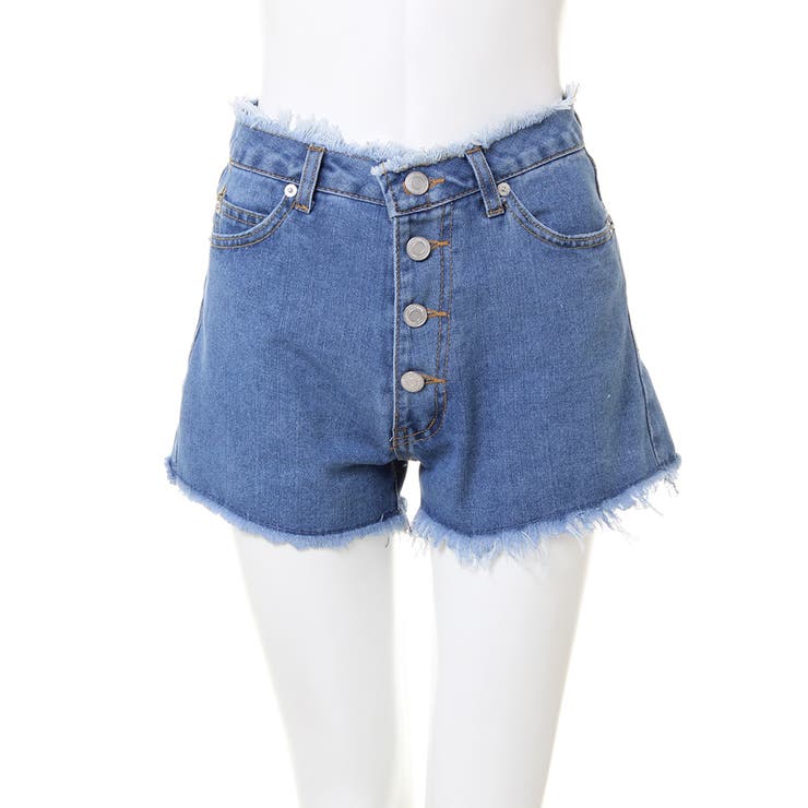 カットオフデニムショートパンツ[品番：INGW0003031]｜INGNI