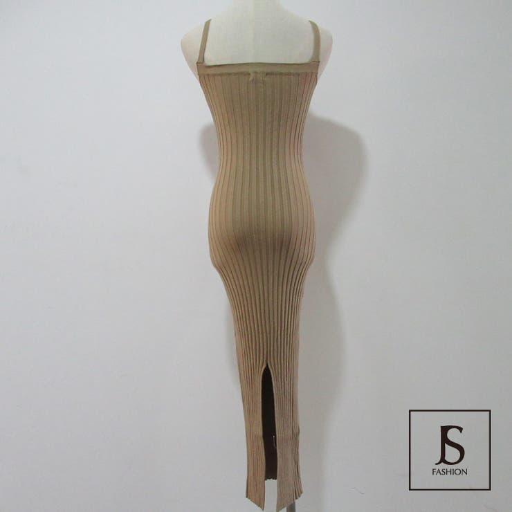 2色 ノースリーブ リブタイトロングワンピース 品番 jsfw0005896 js fashion ジェーエスファッション のレディースファッション通販 shoplist ショップリスト