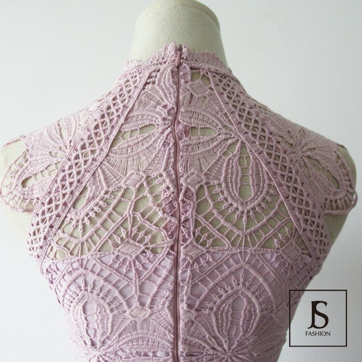 レースワンピース パーティードレス 結婚式 | JS FASHION | 詳細画像12 