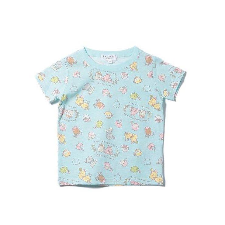 すみっコぐらし総柄半袖tシャツ 品番 Nmyk 西松屋 ニシマツヤ のキッズファッション通販 Shoplist ショップリスト