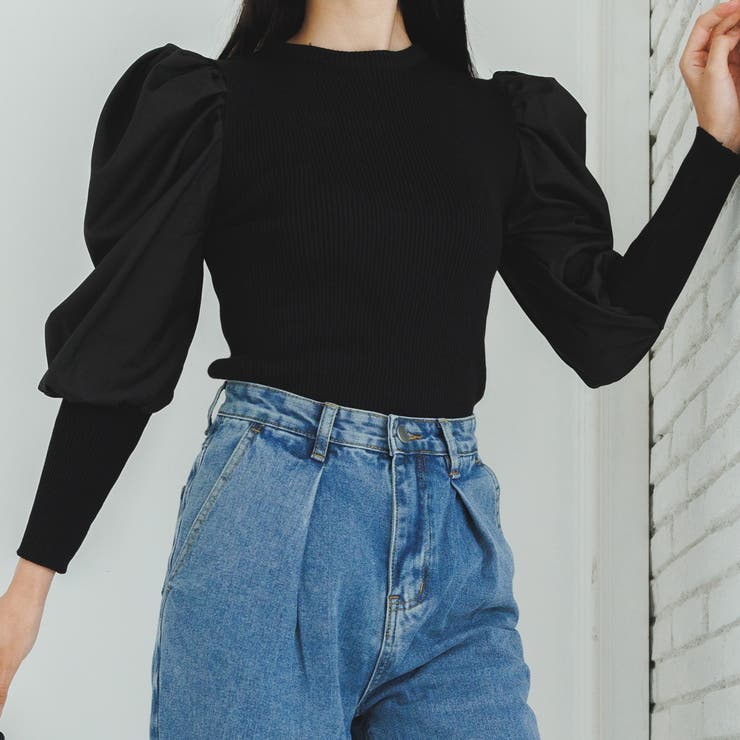 パワショルドッキングニット 秋冬 秋 | Ada. | 詳細画像2 