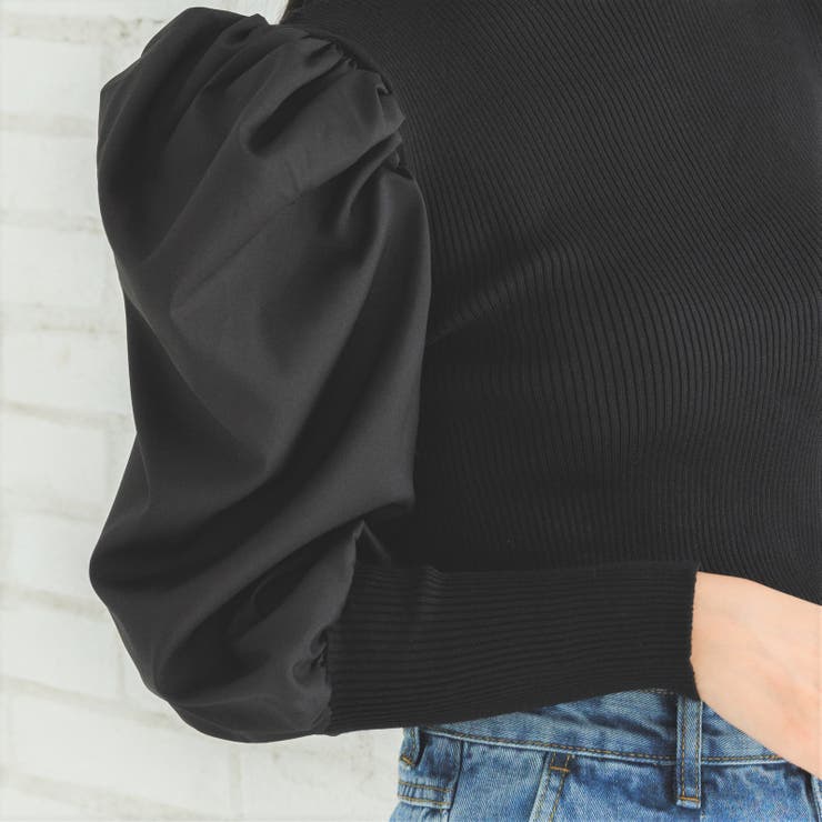 パワショルドッキングニット 秋冬 秋 | Ada. | 詳細画像11 