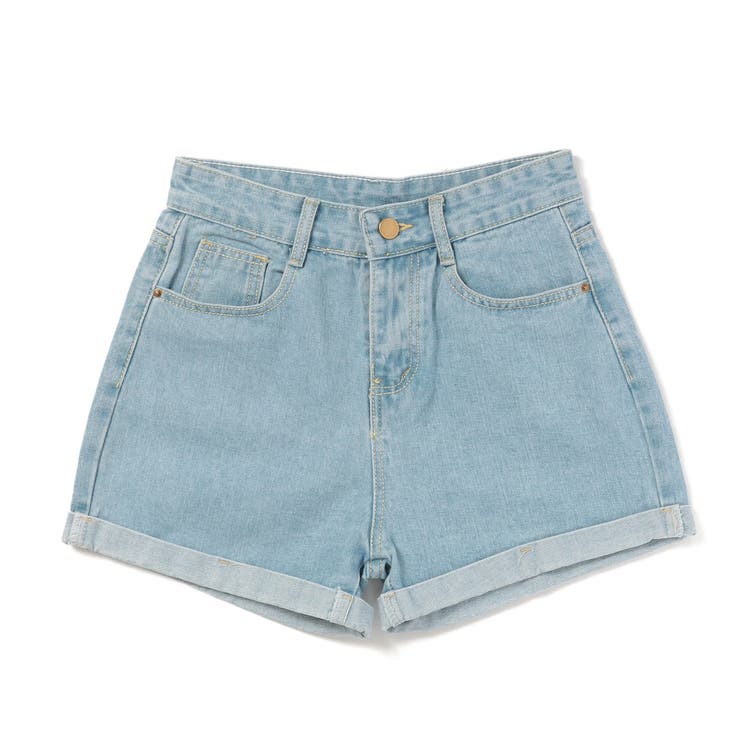 ロールアップデニムショートパンツ[品番：ORGW0000053]｜Ada.（エイダ