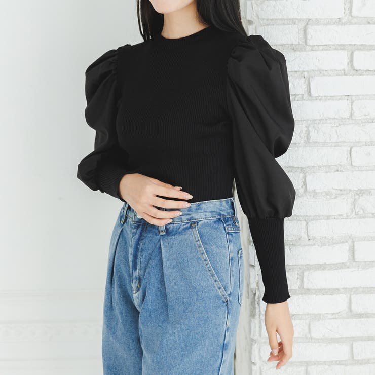 パワショルドッキングニット 秋冬 秋 | Ada. | 詳細画像3 