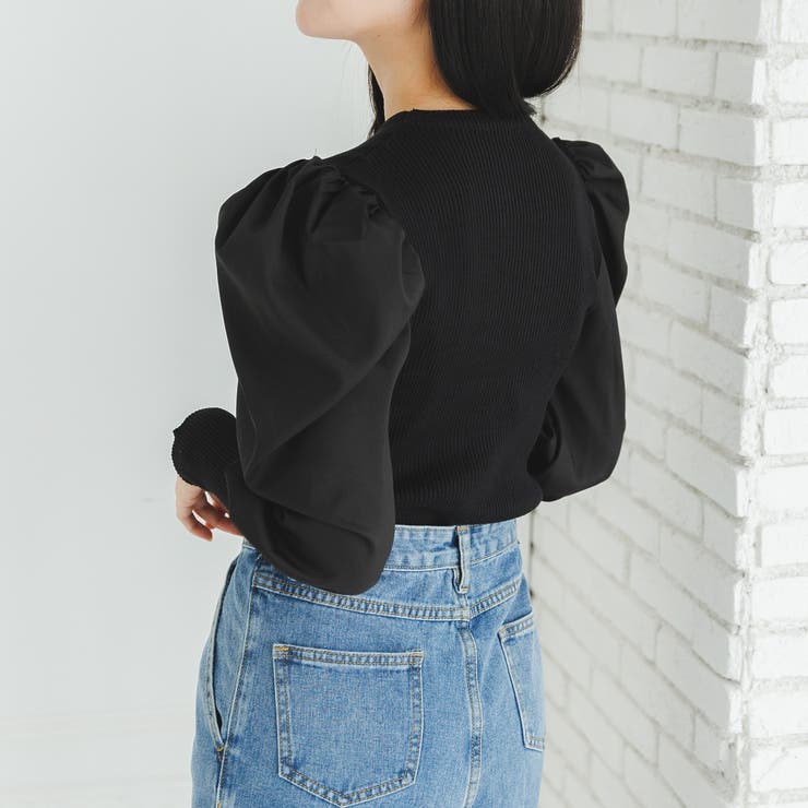 パワショルドッキングニット 秋冬 秋 | Ada. | 詳細画像4 