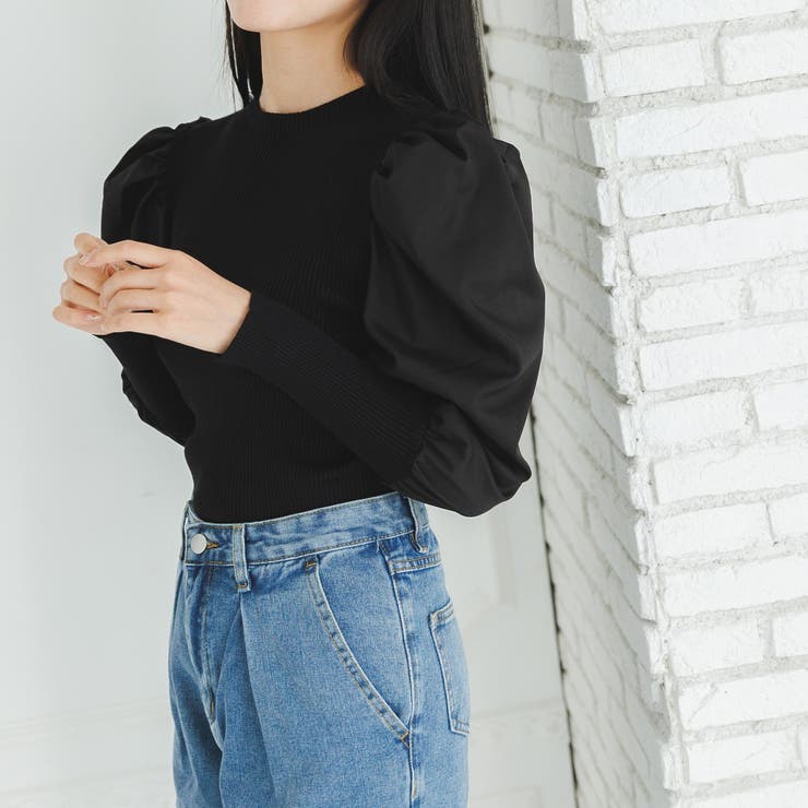 パワショルドッキングニット 秋冬 秋 | Ada. | 詳細画像5 