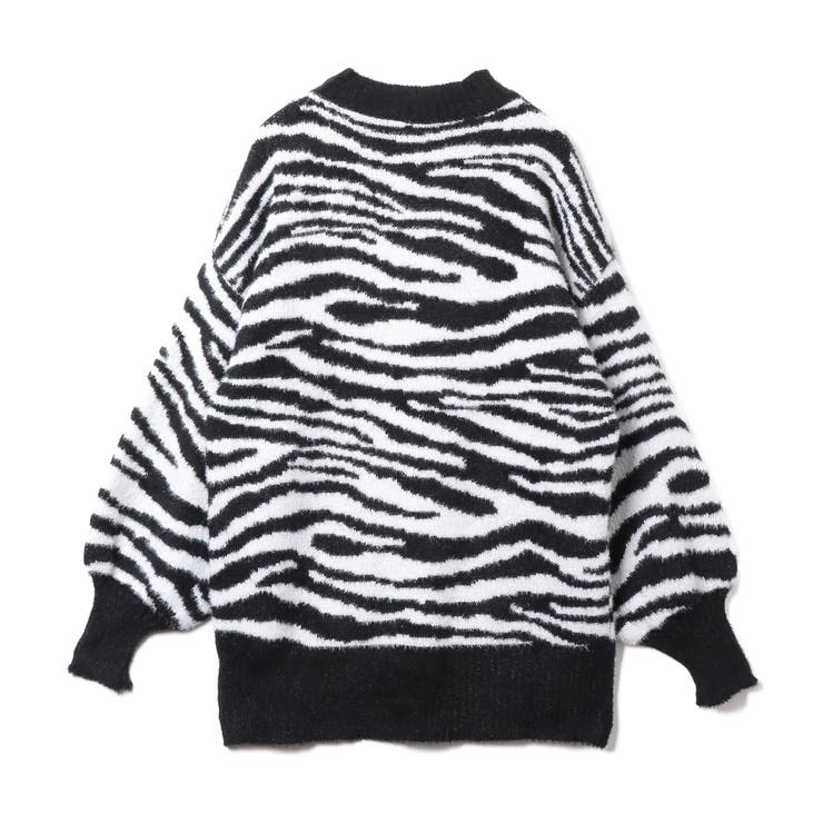 アニマルパターンボリュームニット | Ada. | 詳細画像12 