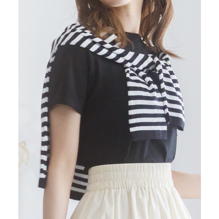 tシャツ ベーシッククルーネックTシャツ レディース ロゴベーシッククルーネックTシャツ[ze320] | レディース