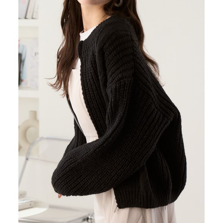 美品】a.v.v♡S ブラック黒 タートルネックニット メンズ