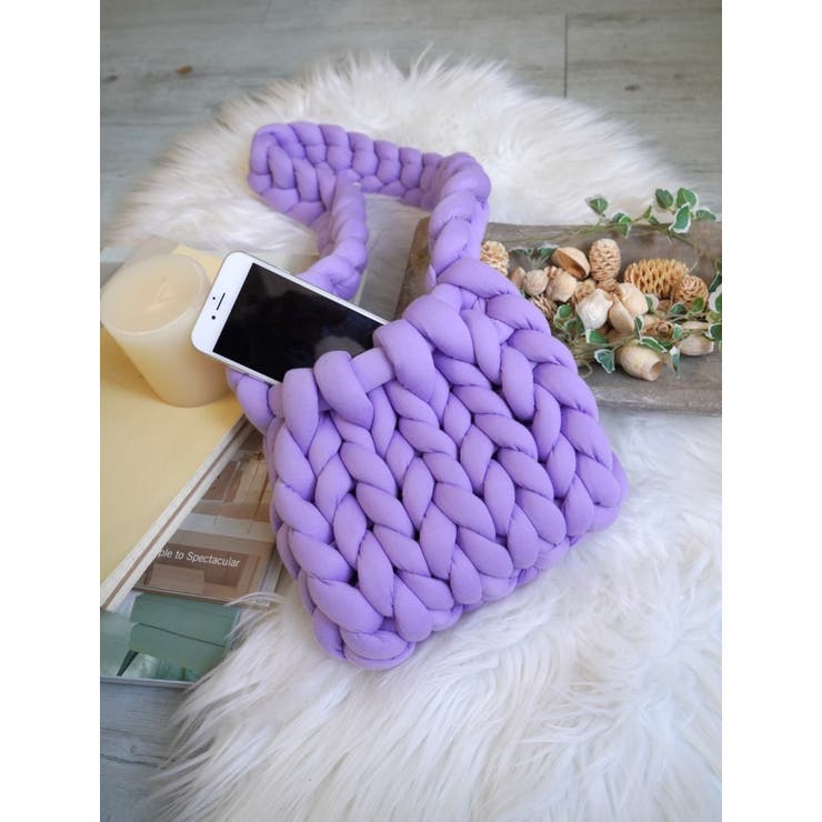 パープル | 担当カラーを見つけて！ マンドュウ ショルダー バッグ | Ada.