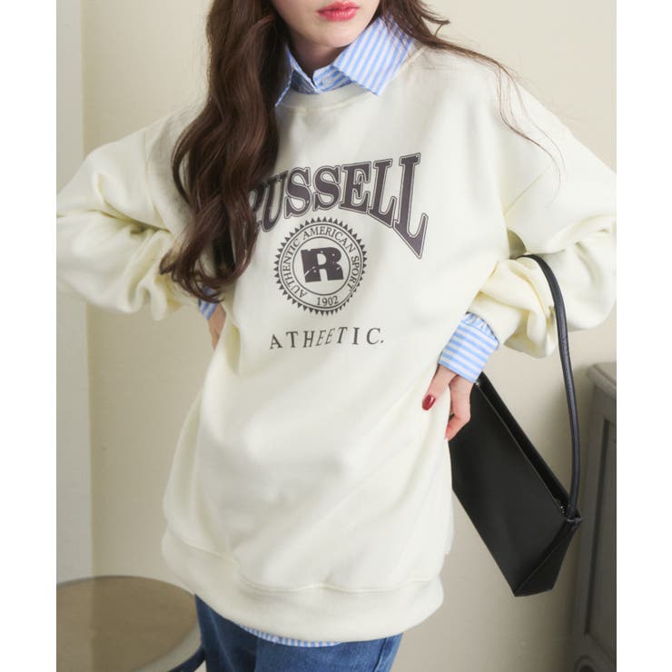RUSSELL カレッジロゴ  スウェット[品番：ORGW0008373]｜Ada.（エイダ）のレディースファッション通販｜SHOPLIST（ショップリスト）