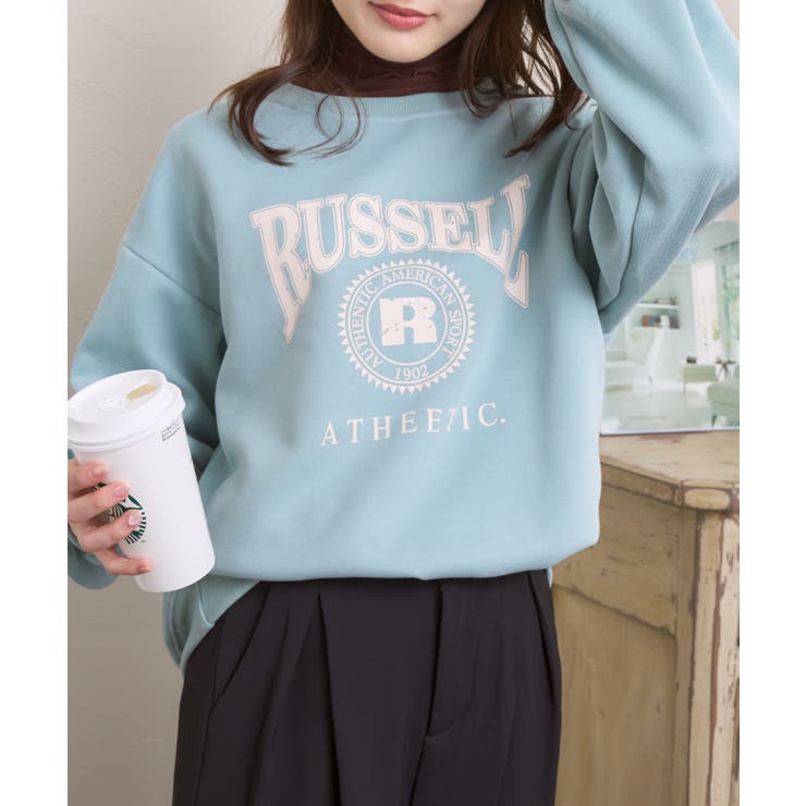RUSSELL カレッジロゴ  スウェット[品番：ORGW0008373]｜Ada.（エイダ）のレディースファッション通販｜SHOPLIST（ショップリスト）