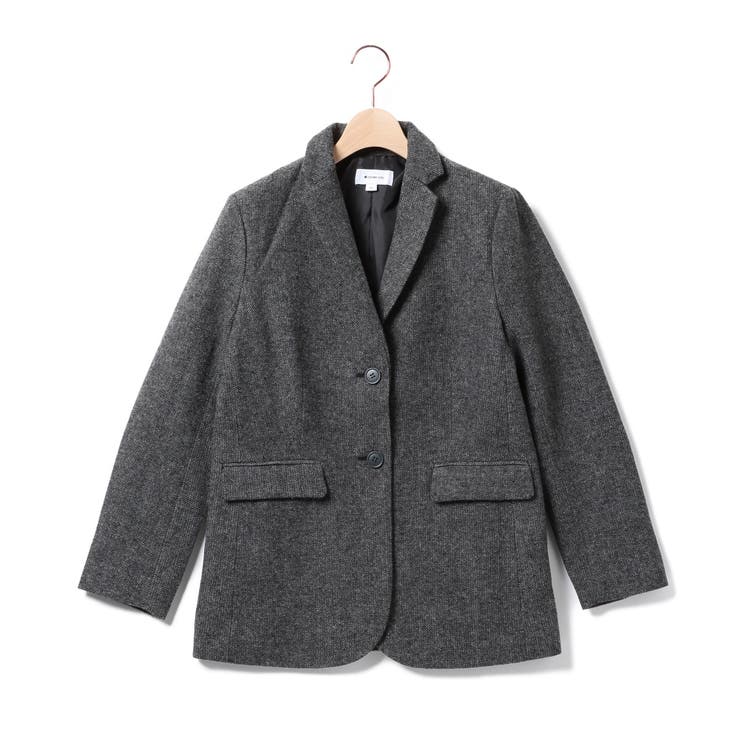 0ウール混ツイードテーラードジャケット 品番 Palw Pal Group Outlet パルグループアウトレット のレディース ファッション通販 Shoplist ショップリスト