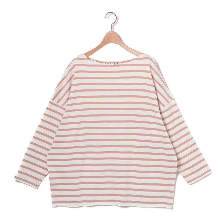 SHENERY（シーナリー）の「サイドスリットボーダーカットソー（T