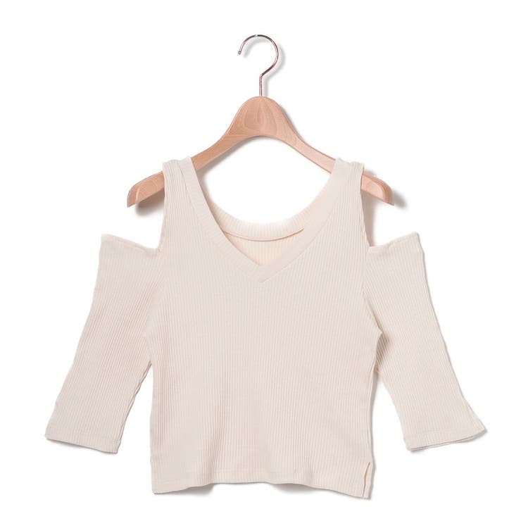 Who S Who Chico 5分袖カットアウトリブt 品番 Palw Pal Group Outlet パルグループアウトレット のレディースファッション通販 Shoplist ショップリスト