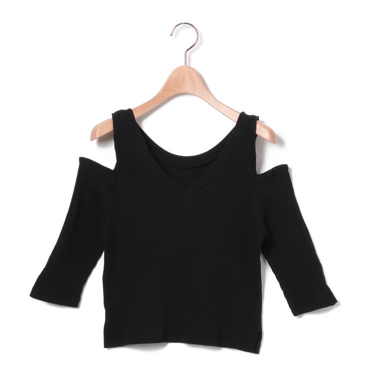 Who S Who Chico 5分袖カットアウトリブt 品番 Palw Pal Group Outlet パルグループアウトレット のレディースファッション通販 Shoplist ショップリスト