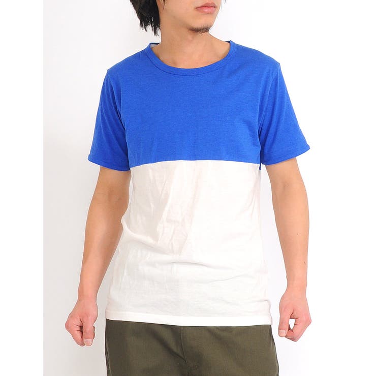Tシャツ メンズ バイカラー ポケット ティーシャツ 無地 ティーシャツ 品番 Vg Spade スペイド のメンズファッション通販 Shoplist ショップリスト