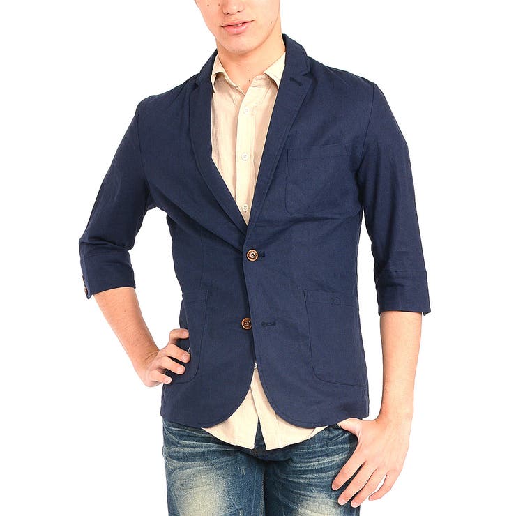 テーラードジャケット メンズ 七分袖 品番 Vg Spade スペイド のメンズファッション通販 Shoplist ショップリスト