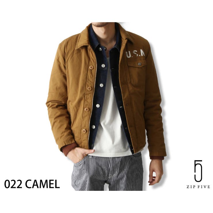 デッキジャケット メンズ メンズファッション[品番：ZP000005692]｜ZIP CLOTHING  STORE（ジップクロージングストア）のメンズファッション通販｜SHOPLIST（ショップリスト）