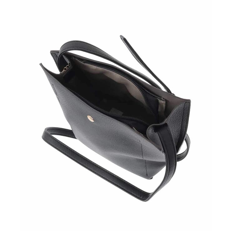 [軽量/チャーム付き]ウェーブカットステッチショルダーバッグ | MK MICHEL KLEIN BAG | 詳細画像13 