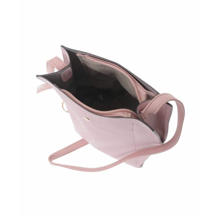 [軽量/チャーム付き]ウェーブカットステッチショルダーバッグ | MK MICHEL KLEIN BAG | 詳細画像9 