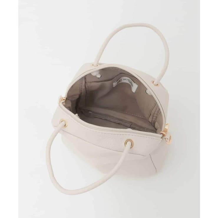 [WEB限定/2WAY/300g以下の軽量]合成皮革ミニスクエアバッグ | MK MICHEL KLEIN BAG | 詳細画像11 