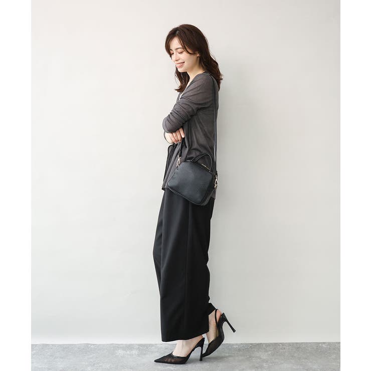 [WEB限定/2WAY/300g以下の軽量]合成皮革ミニスクエアバッグ | MK MICHEL KLEIN BAG | 詳細画像19 