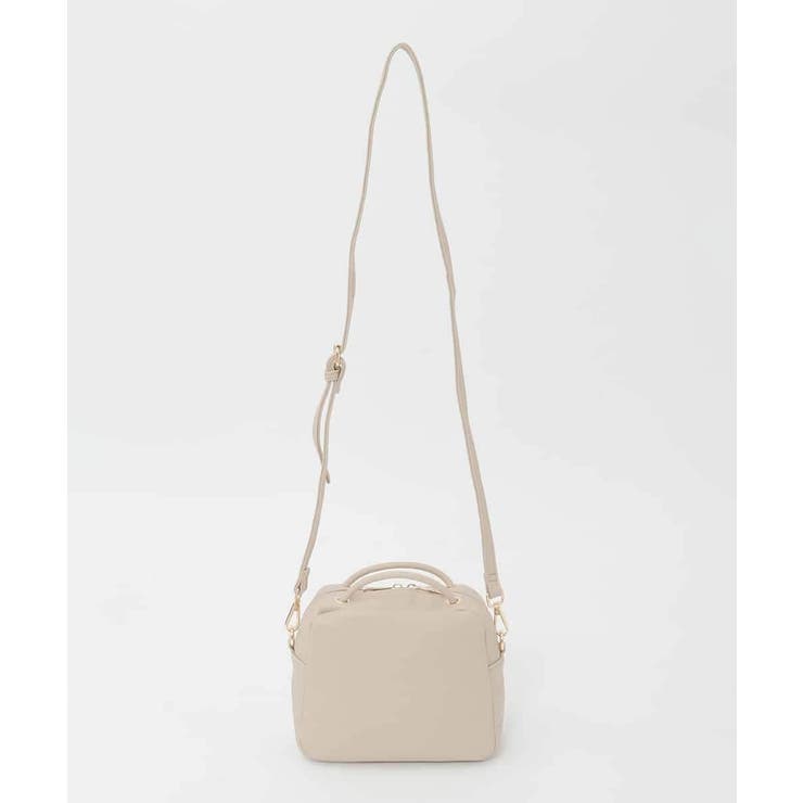 [WEB限定/2WAY/300g以下の軽量]合成皮革ミニスクエアバッグ | MK MICHEL KLEIN BAG | 詳細画像4 