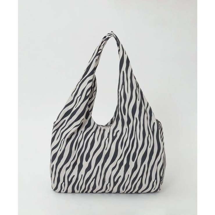 ゼブラ | [WEB限定/300g以下の軽量]アニマルプリントトートバッグ | MK MICHEL KLEIN BAG