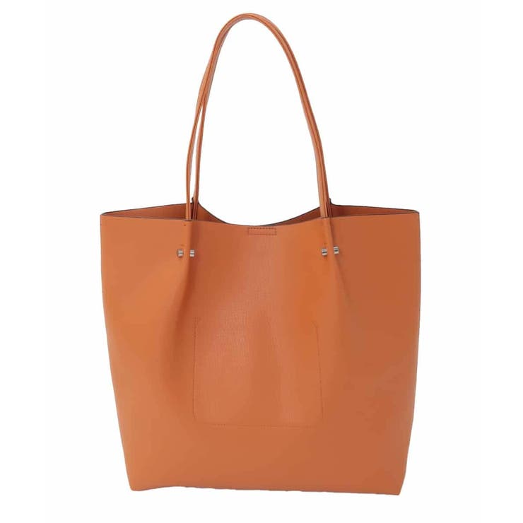 [A4収納可]合成皮革BIGトートバッグ | MK MICHEL KLEIN BAG | 詳細画像3 