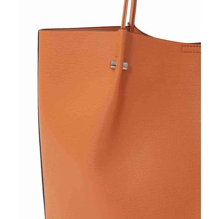 [A4収納可]合成皮革BIGトートバッグ | MK MICHEL KLEIN BAG | 詳細画像5 