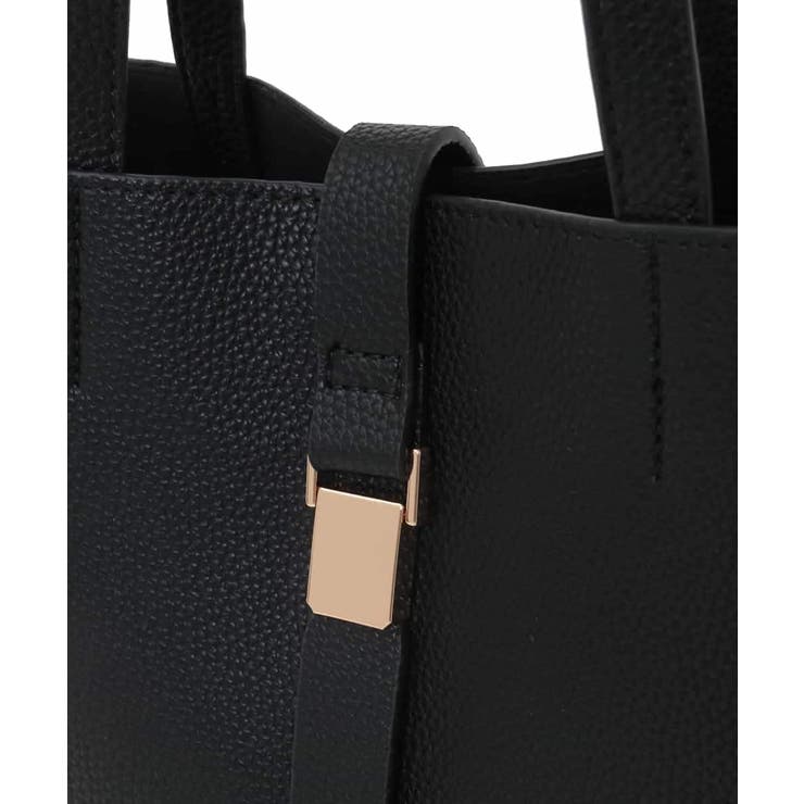 [2WAY]ベルトフラップスクエアミニトートバッグ | MK MICHEL KLEIN BAG | 詳細画像10 