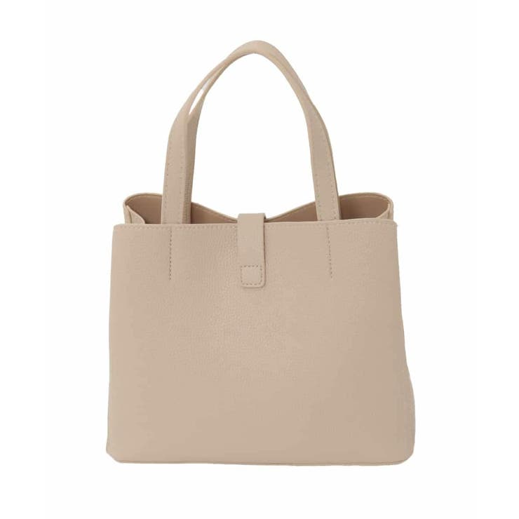 [2WAY]ベルトフラップスクエアミニトートバッグ | MK MICHEL KLEIN BAG | 詳細画像3 