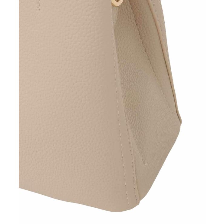 [2WAY]ベルトフラップスクエアミニトートバッグ | MK MICHEL KLEIN BAG | 詳細画像6 