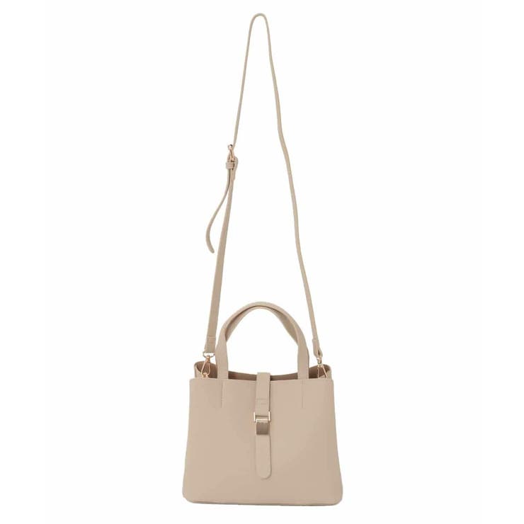 [2WAY]ベルトフラップスクエアミニトートバッグ | MK MICHEL KLEIN BAG | 詳細画像9 
